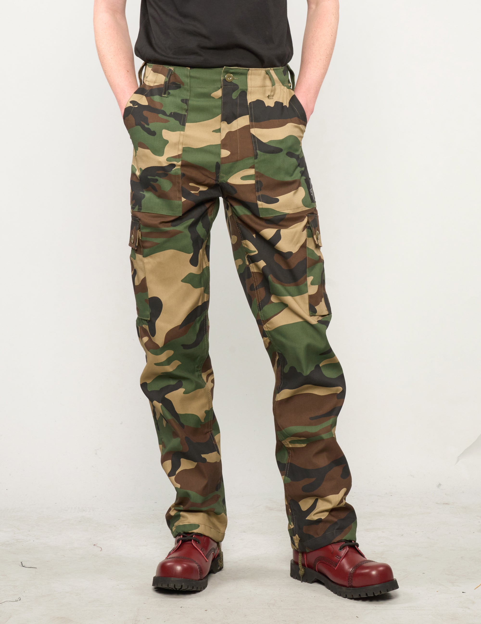 Cargo Trousers in Camo