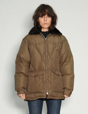 Fur Collar Puffer Jacket