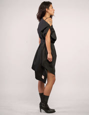 The Pirate Dress – Black Taffeta