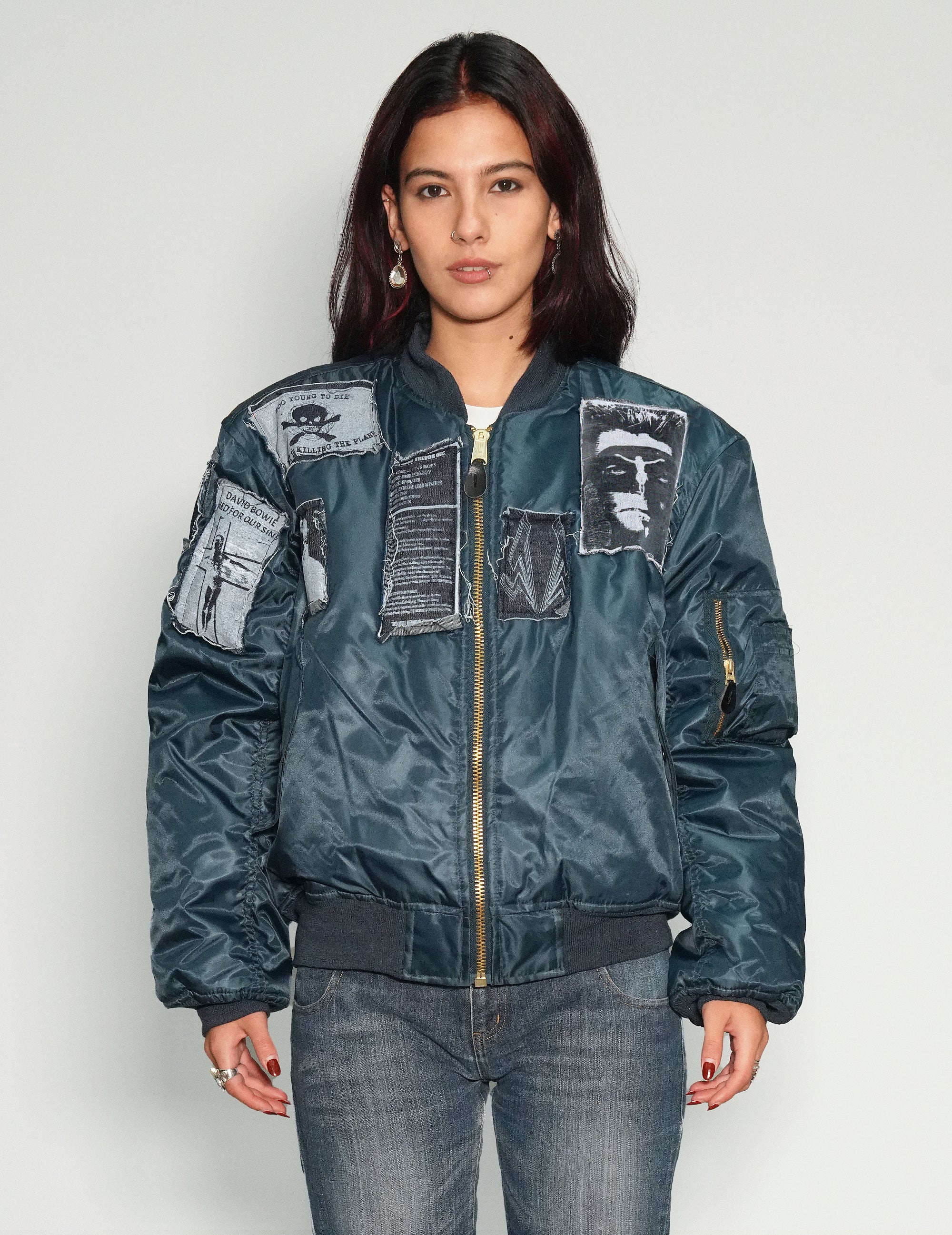 MA 1 Patched Bomber in Navy