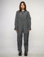 Vintage Luftwaffe Jumpsuit in Dark Grey