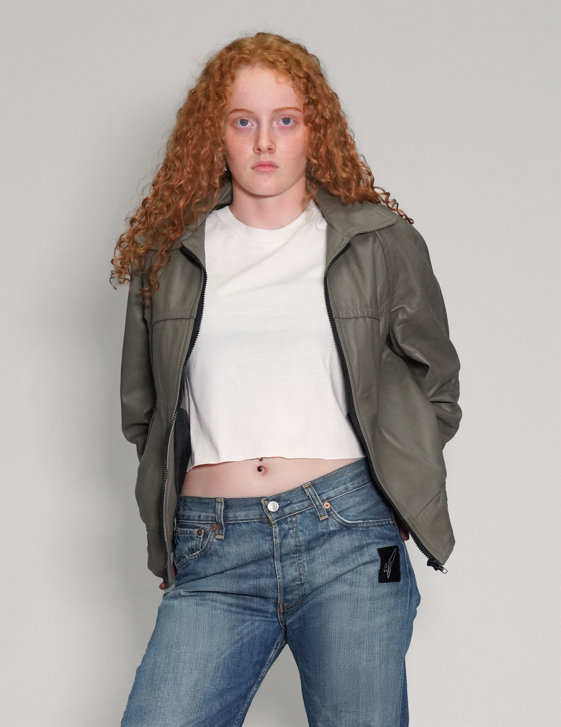 Leather French Jacket