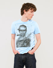 'Saint' T-Shirt in Blue