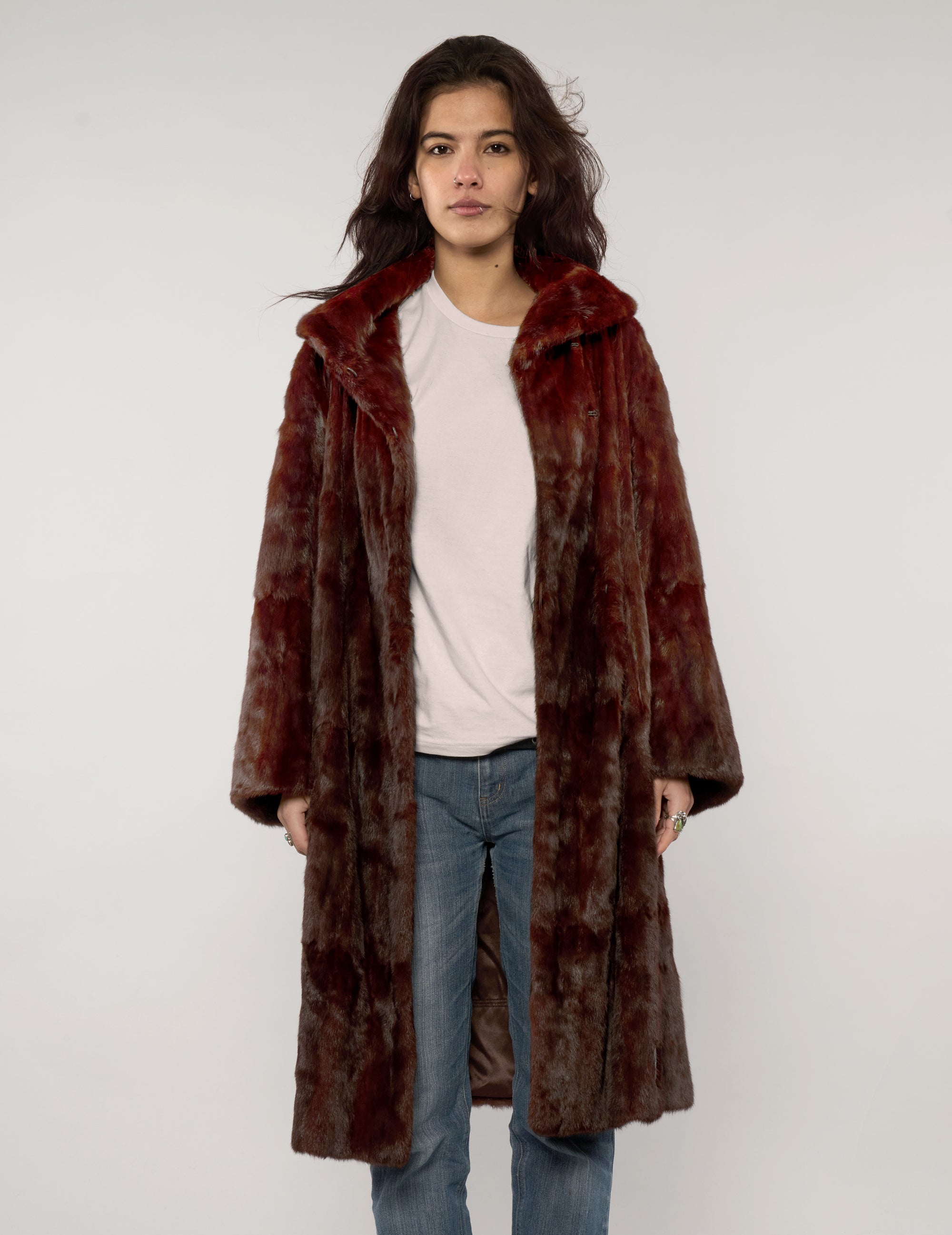 Harrods Vintage Mink Fur Coat
