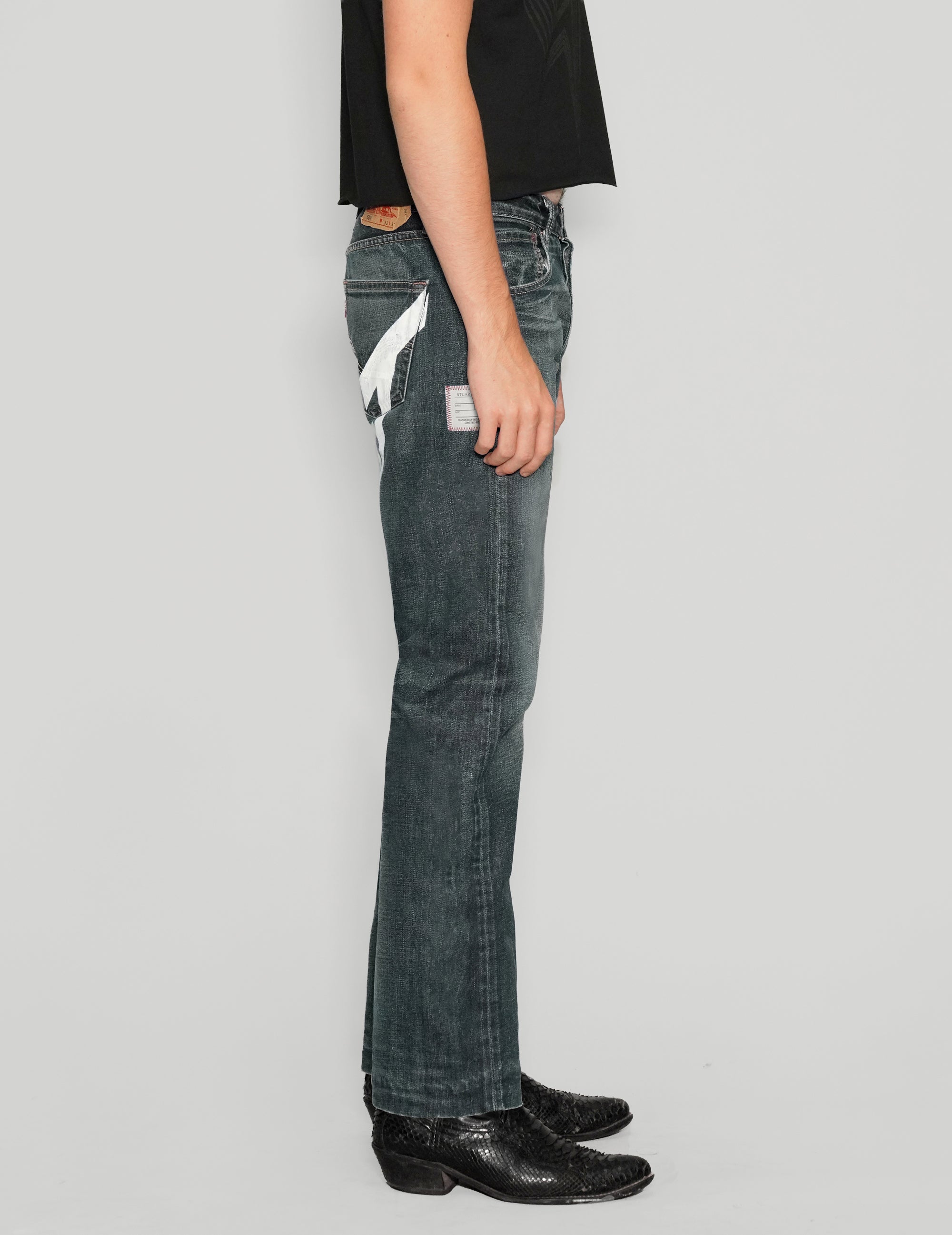 ST Logo Jeans in Indigo