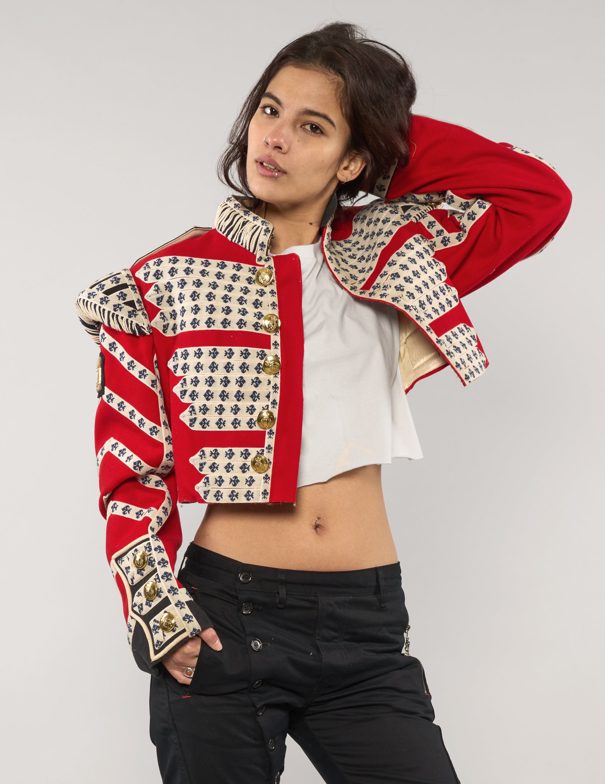 Cropped Scots Guards Drummers Band Tunic