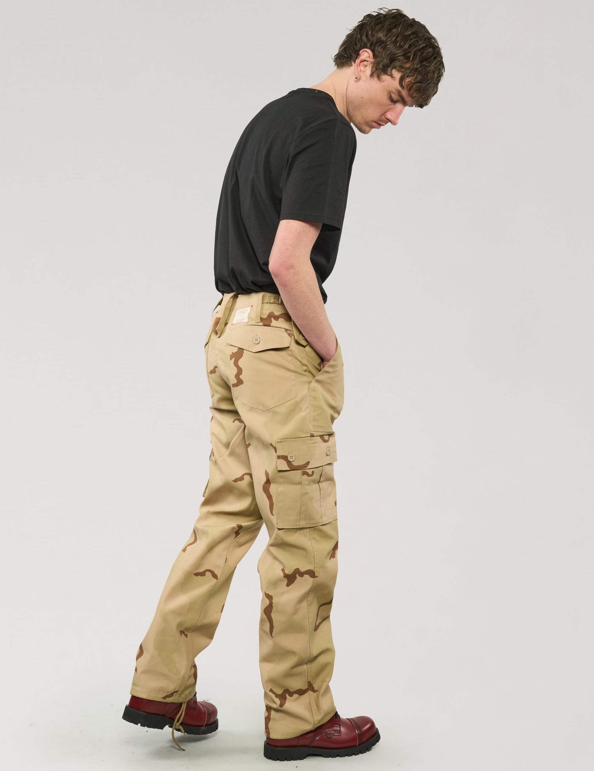 Cargo Trousers in Desert Camo
