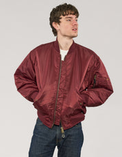 MA-1 Bomber in Burgundy