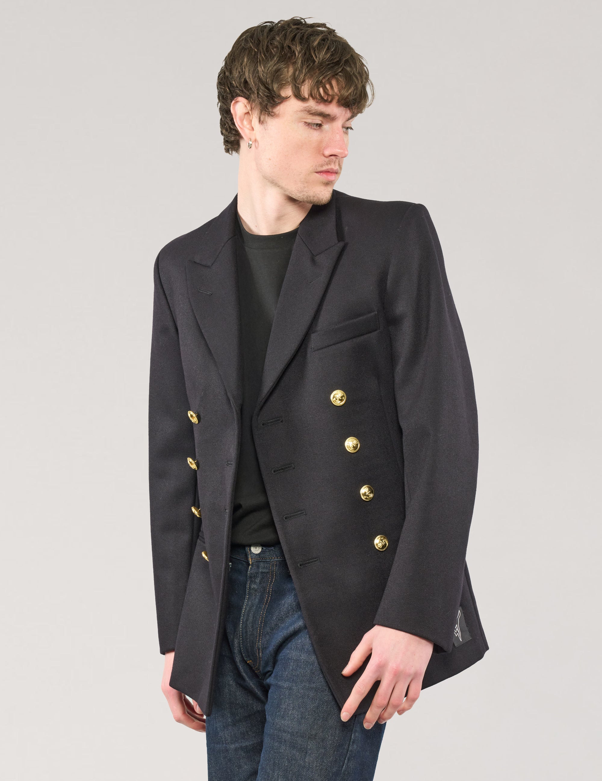 Vintage Royal Navy 8-Button Blazer