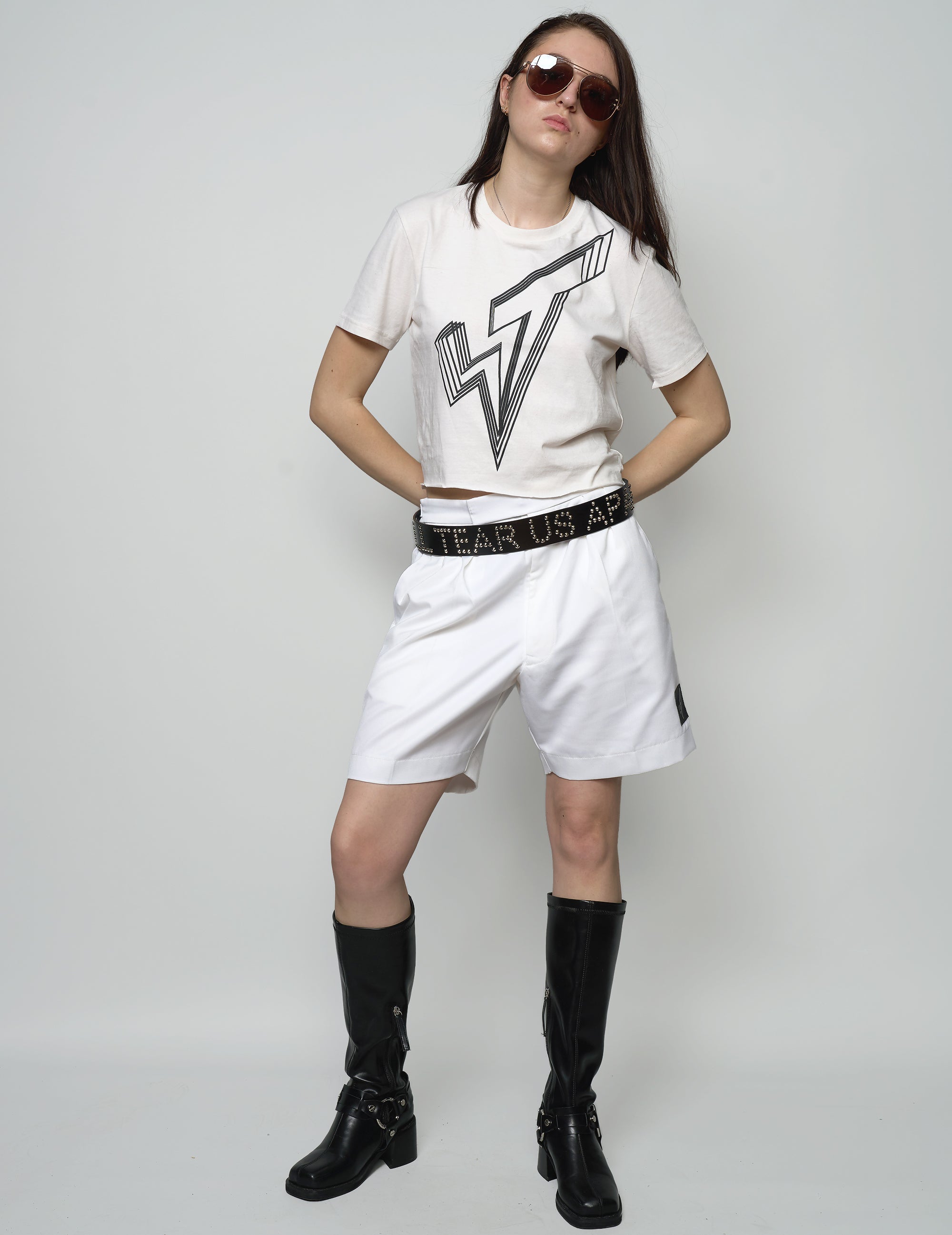 Vintage Royal Navy Dress Shorts