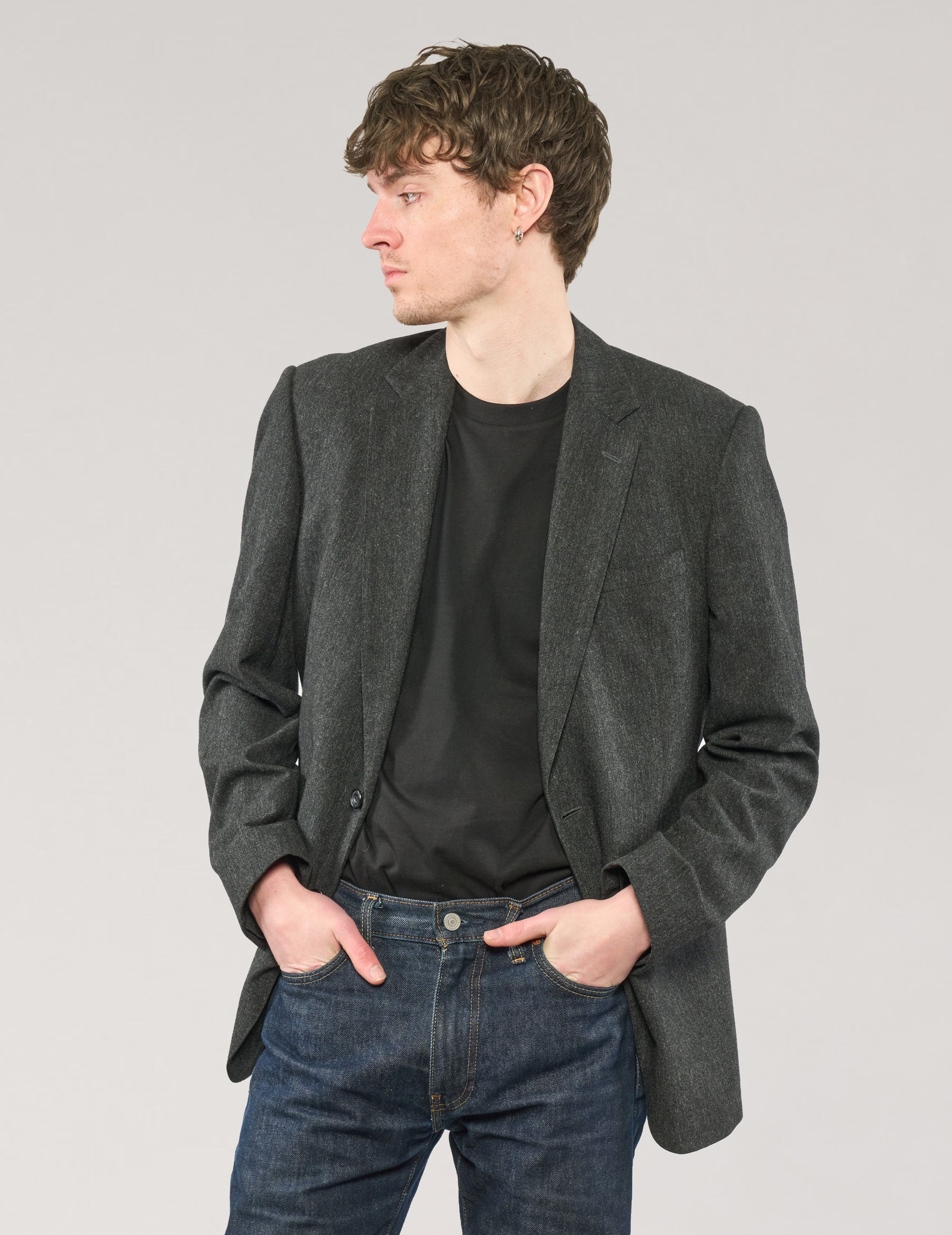 Charcoal Suit Jacket