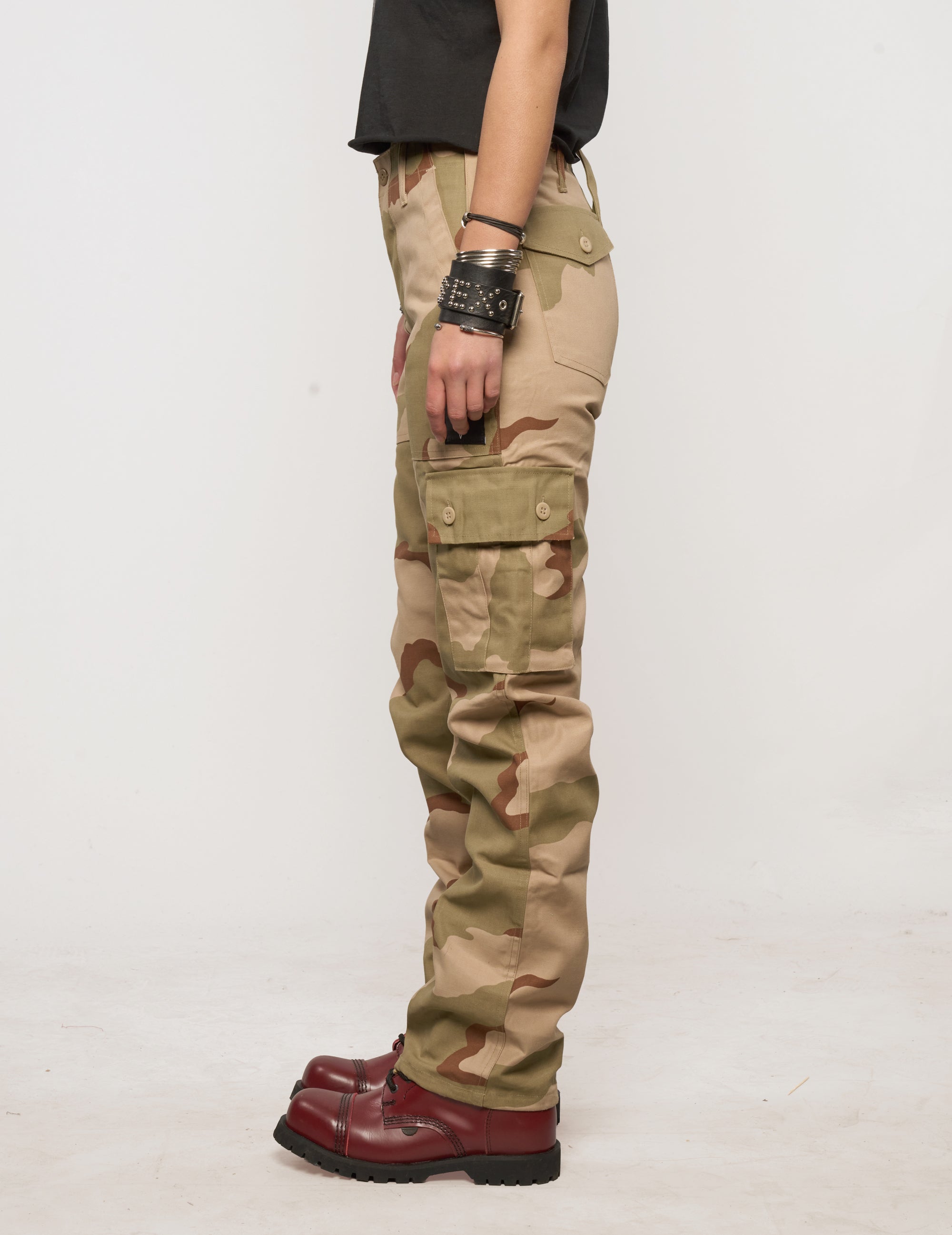 Cargo Trousers in Safari Camo