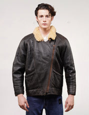Vintage Milan Leatherwear Flying Jacket