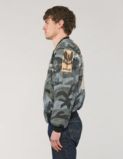 MA-1 Patched Bomber in Midnight Camo