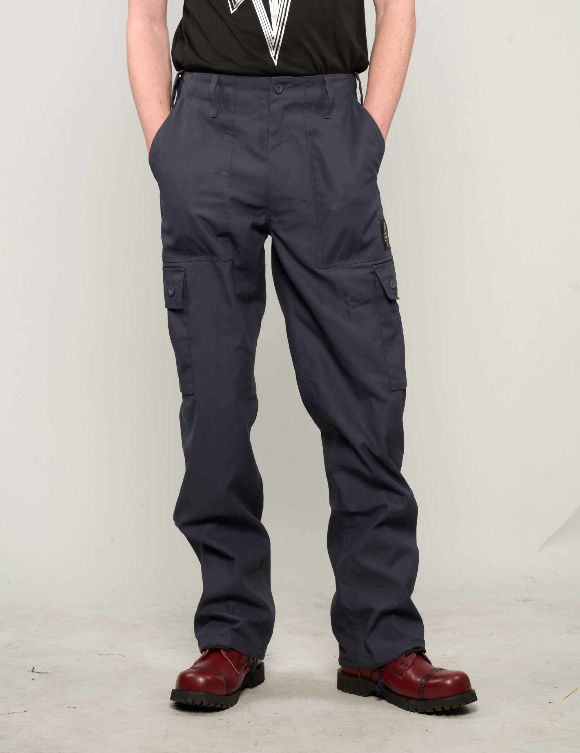 Cargo Trousers in Navy