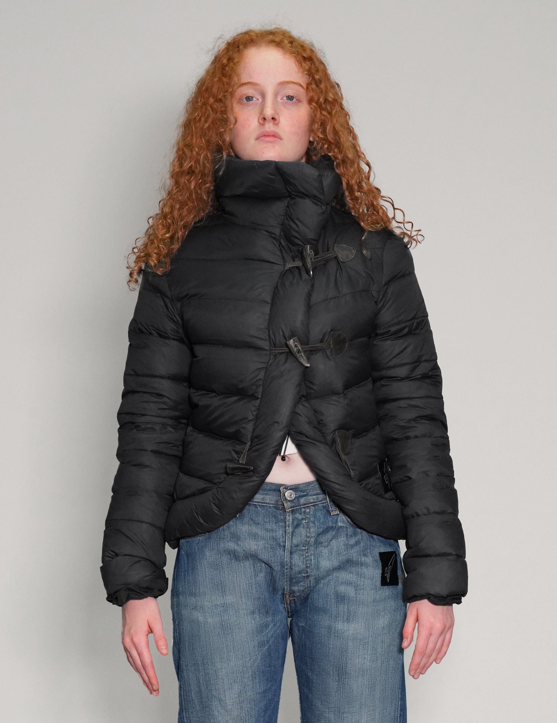 Cropped Puffer Jacket