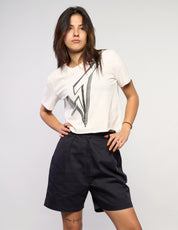 Vintage Royal Navy Dress Shorts in Navy
