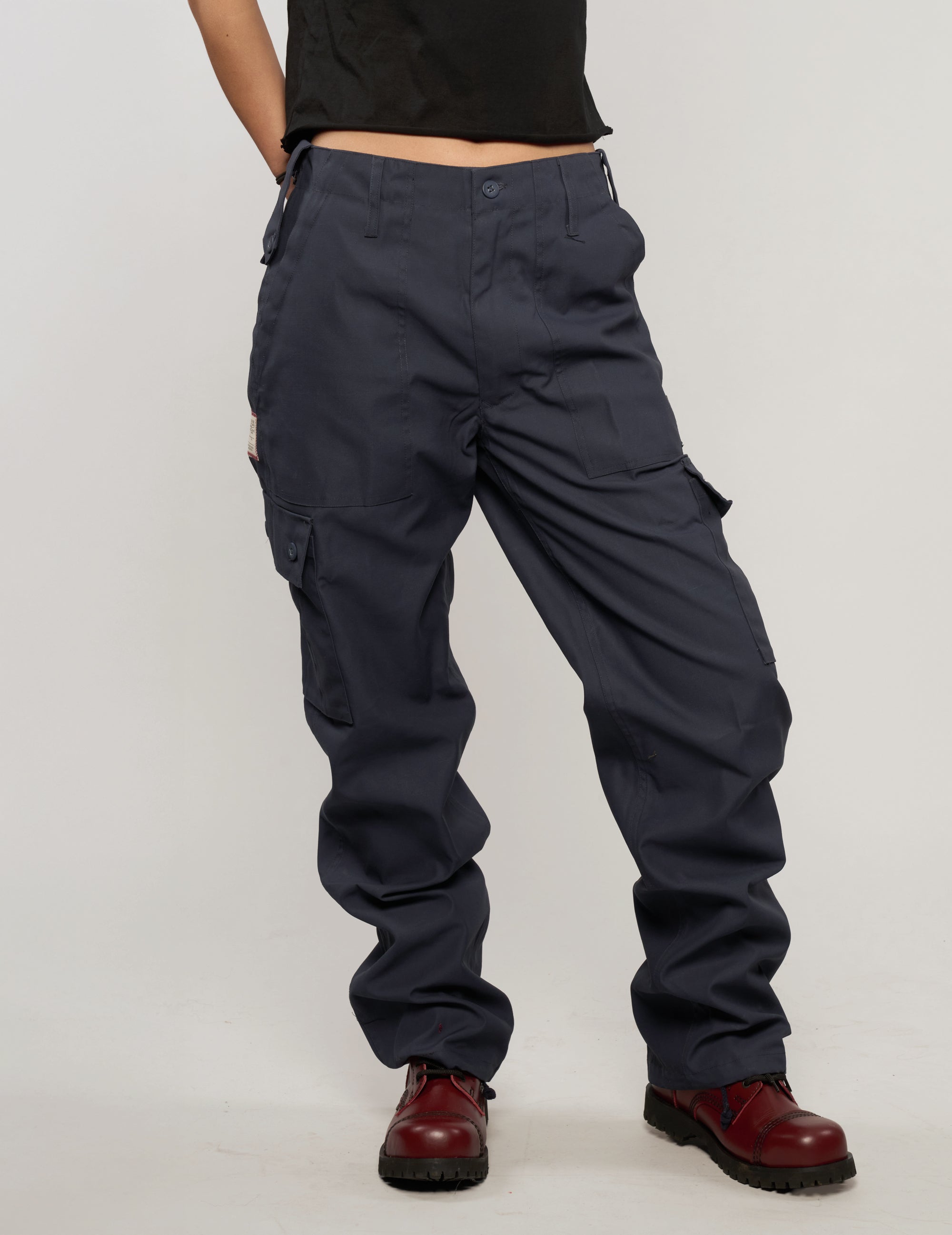 Cargo Trousers in Navy