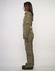Vintage Luftwaffe Jumpsuit in Olive
