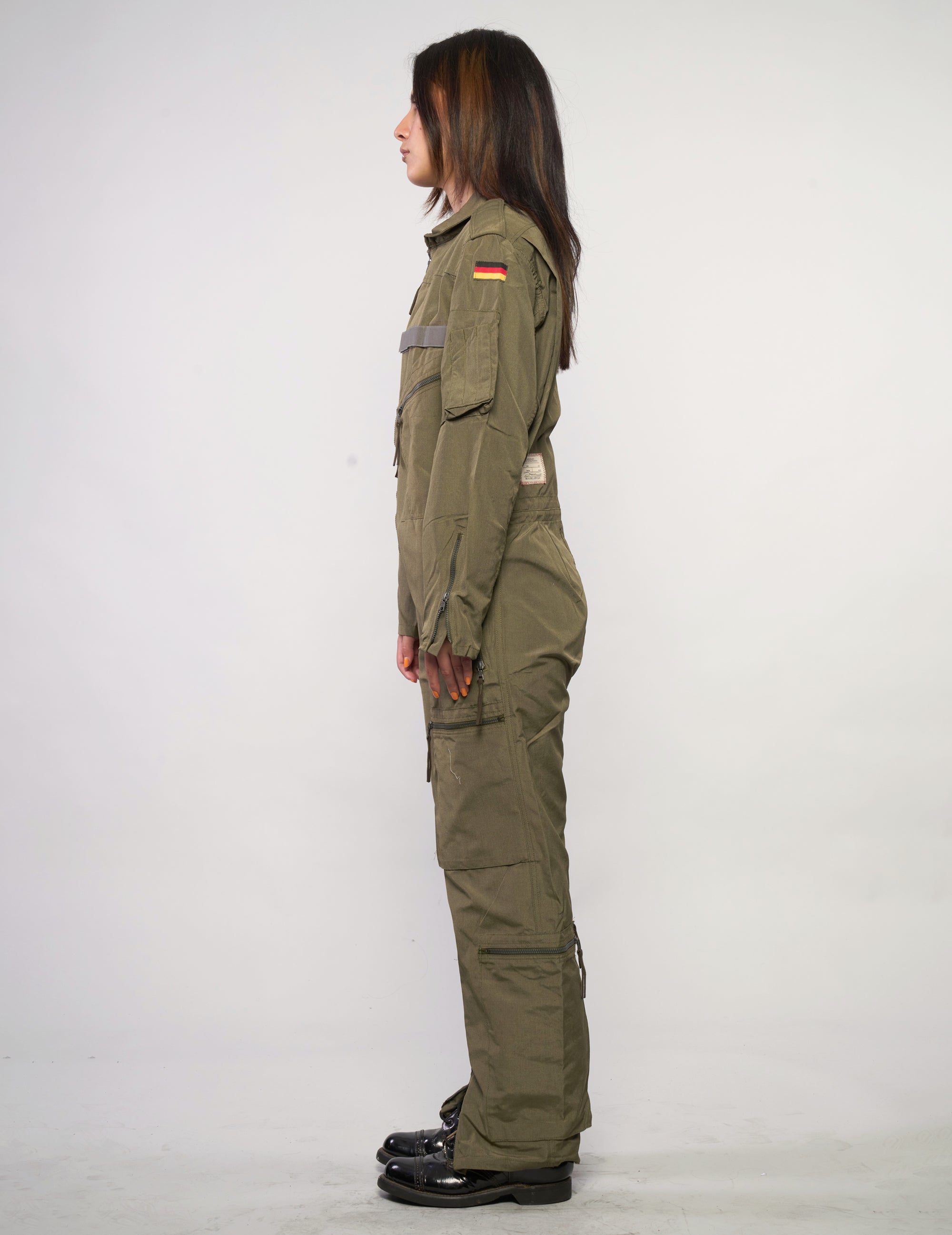 Vintage Luftwaffe Jumpsuit in Olive