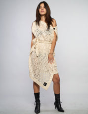 The Pirate Dress – Ivory Sequin Lace