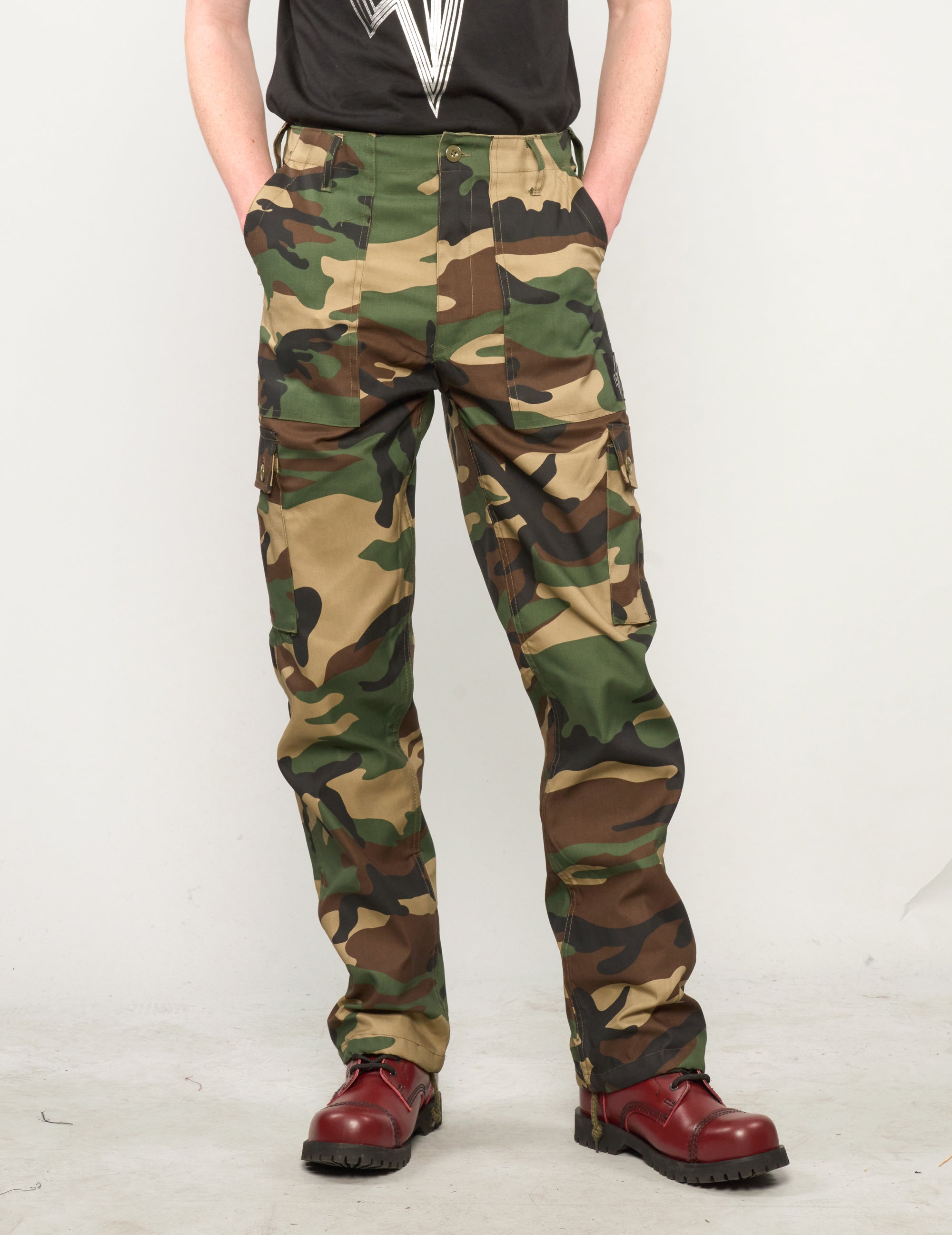 Cargo Trousers in Camo