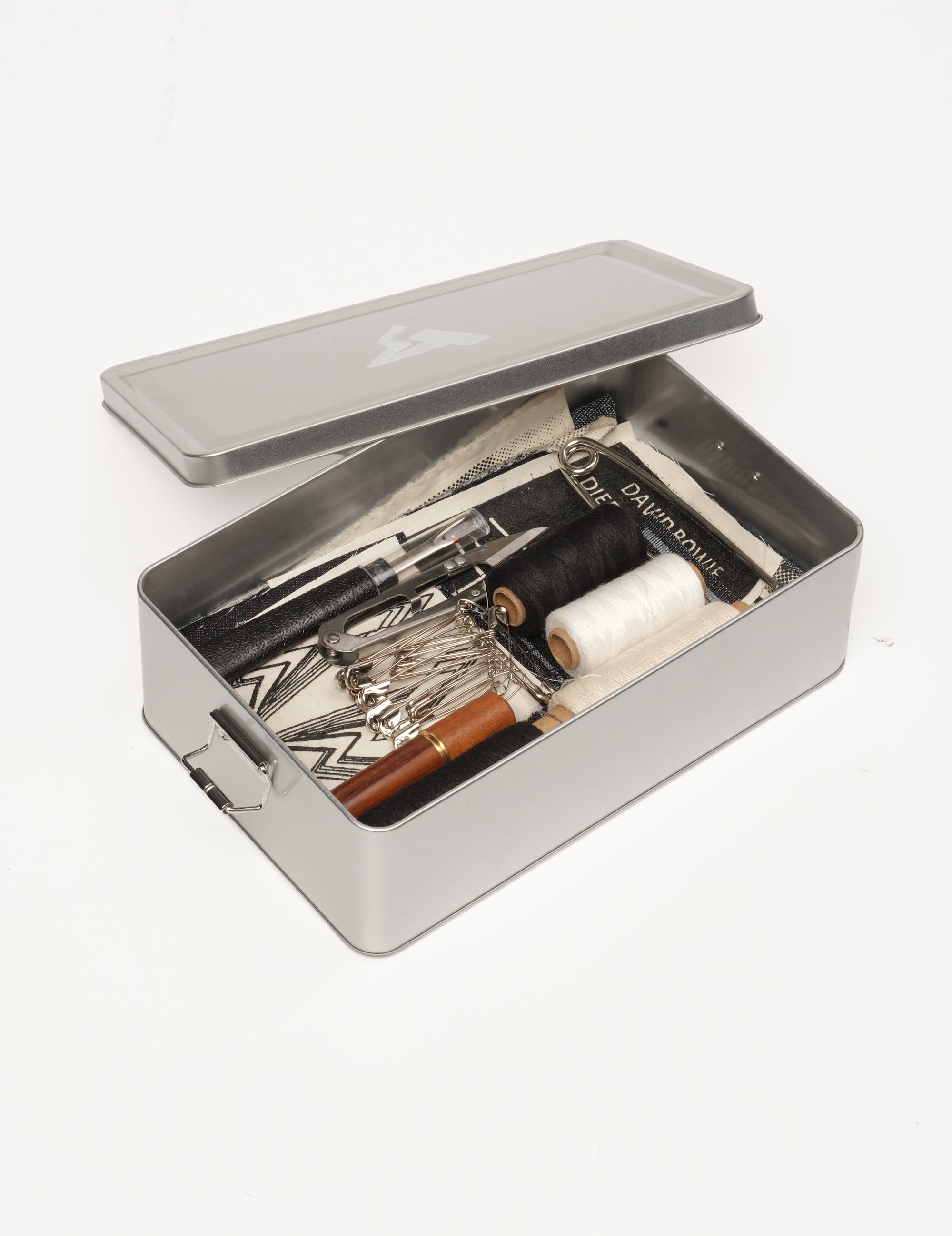 Patch, Repair, Reclaim Kit (Ecru & Denim) - Large Tin