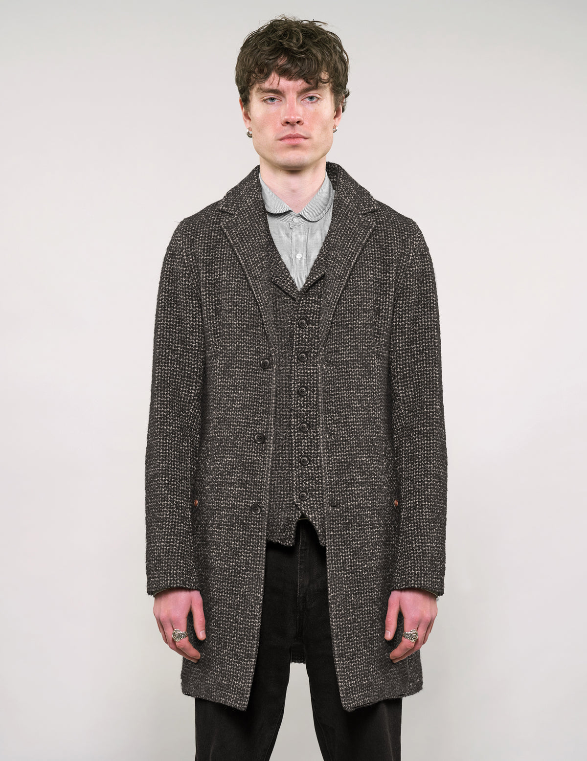 IMMORTAL Silverstone Frock Coat Grey &