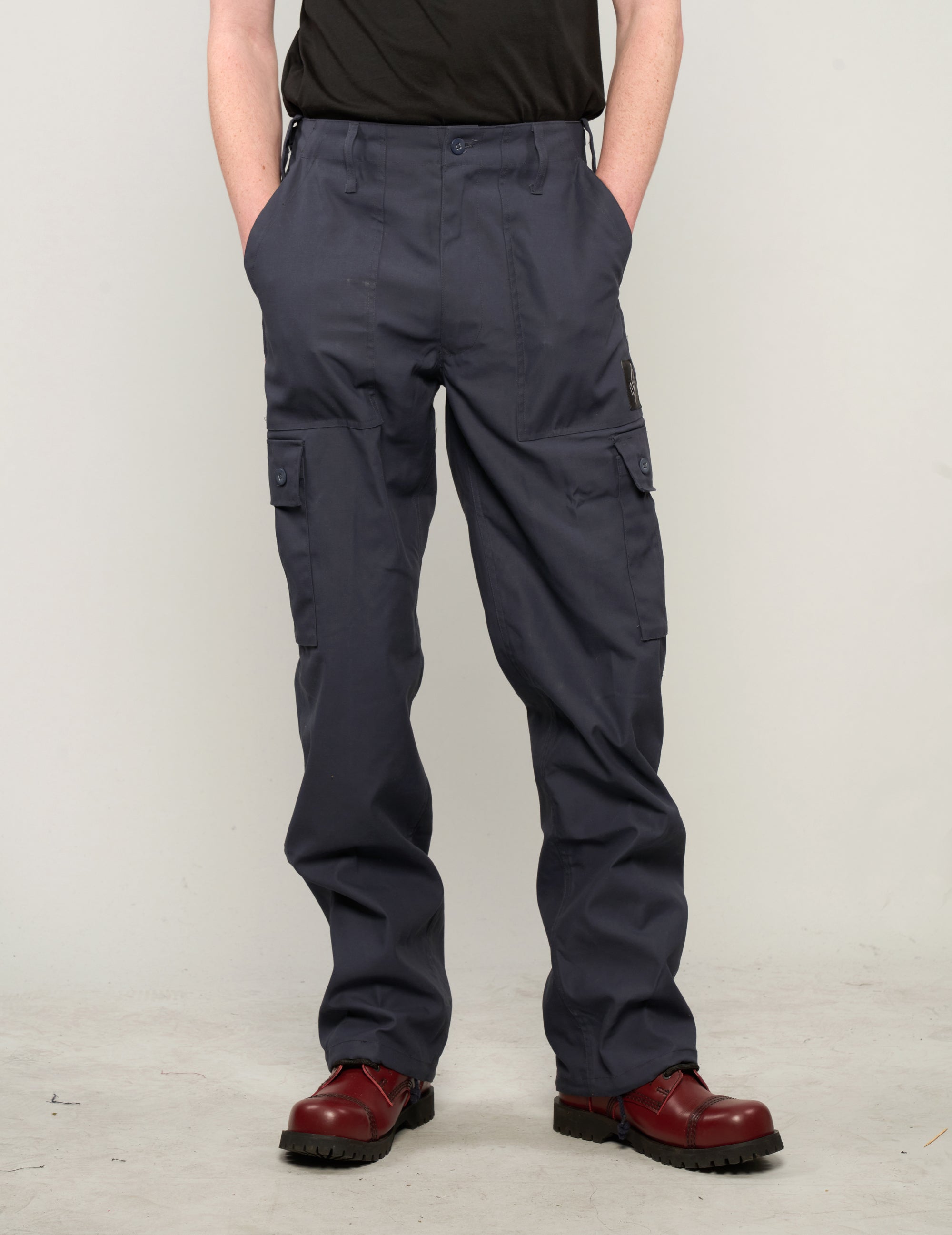 Cargo Trousers in Navy