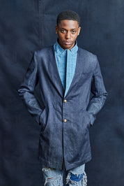 Denim Frock Coat