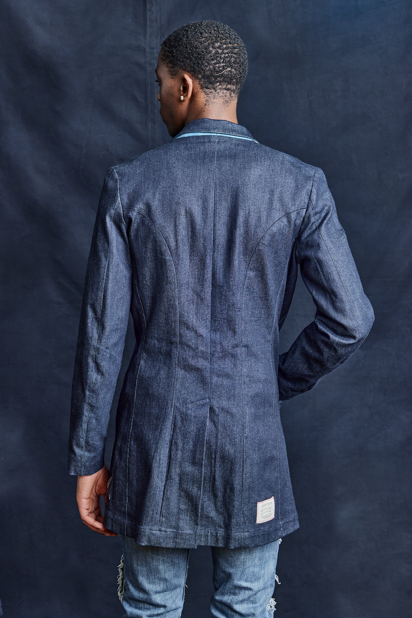 Denim Frock Coat