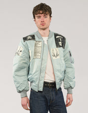 MA-1 Patched Bomber in Grey