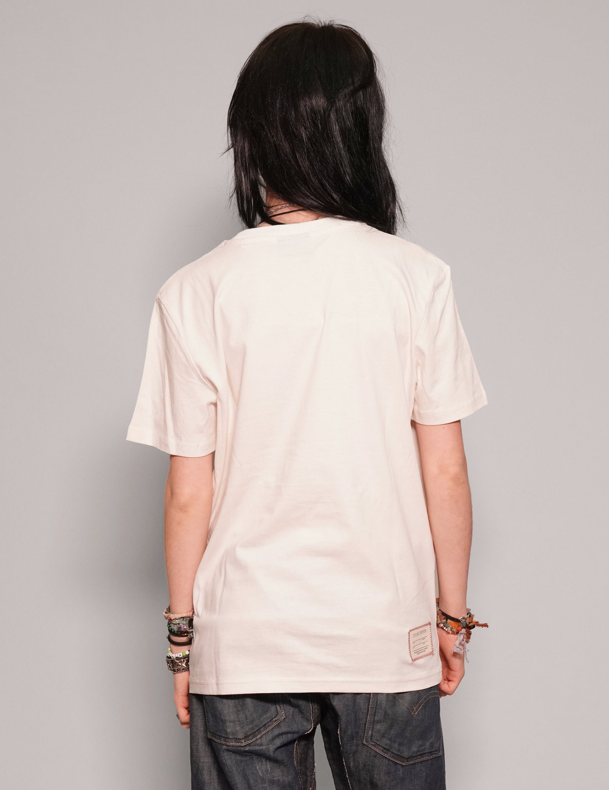 Godfather Mugshot T-Shirt in Ecru