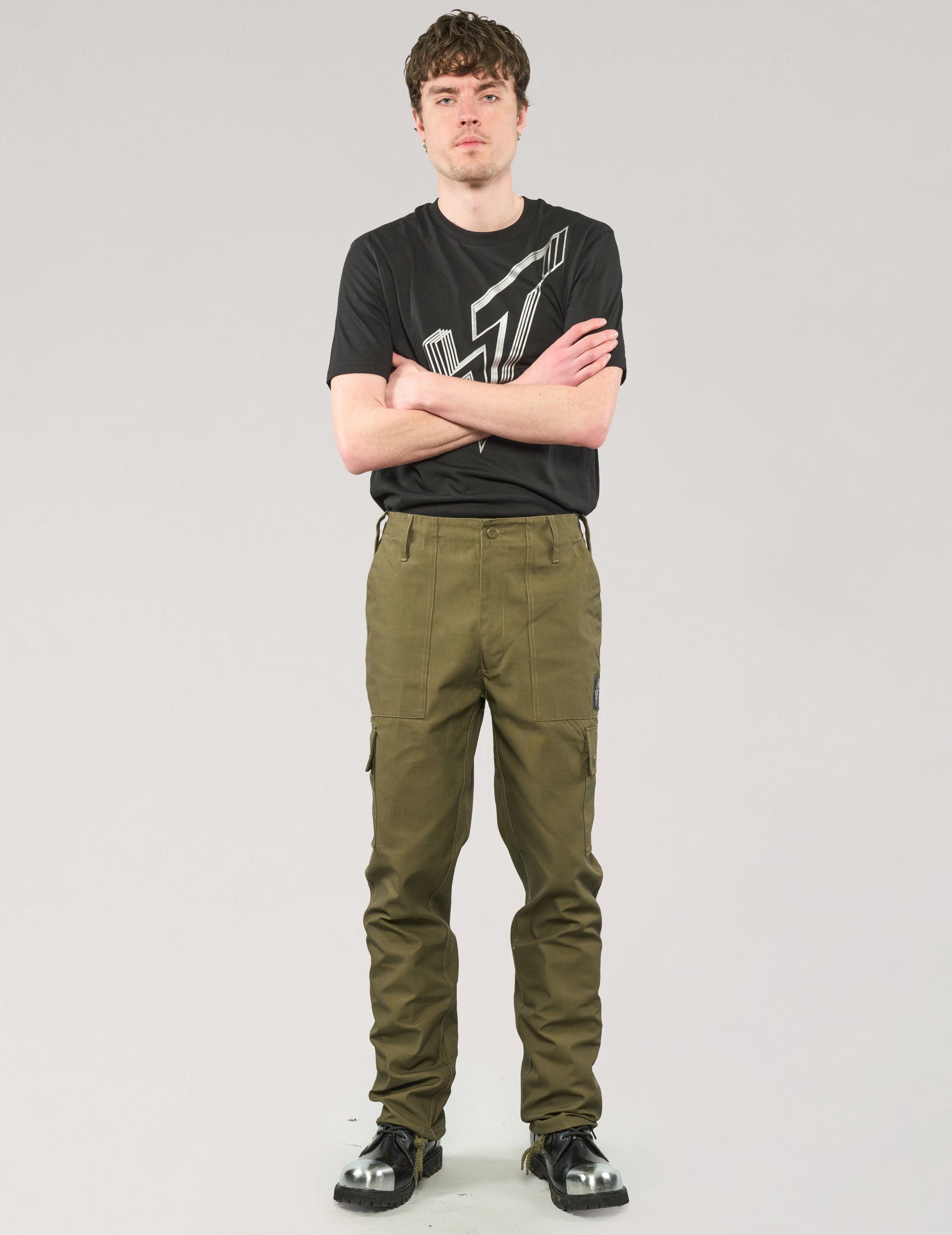 Cargo Trousers in Khaki