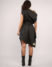 The Pirate Dress – Black Taffeta