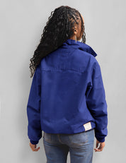 Veste Harrington classique en bleu