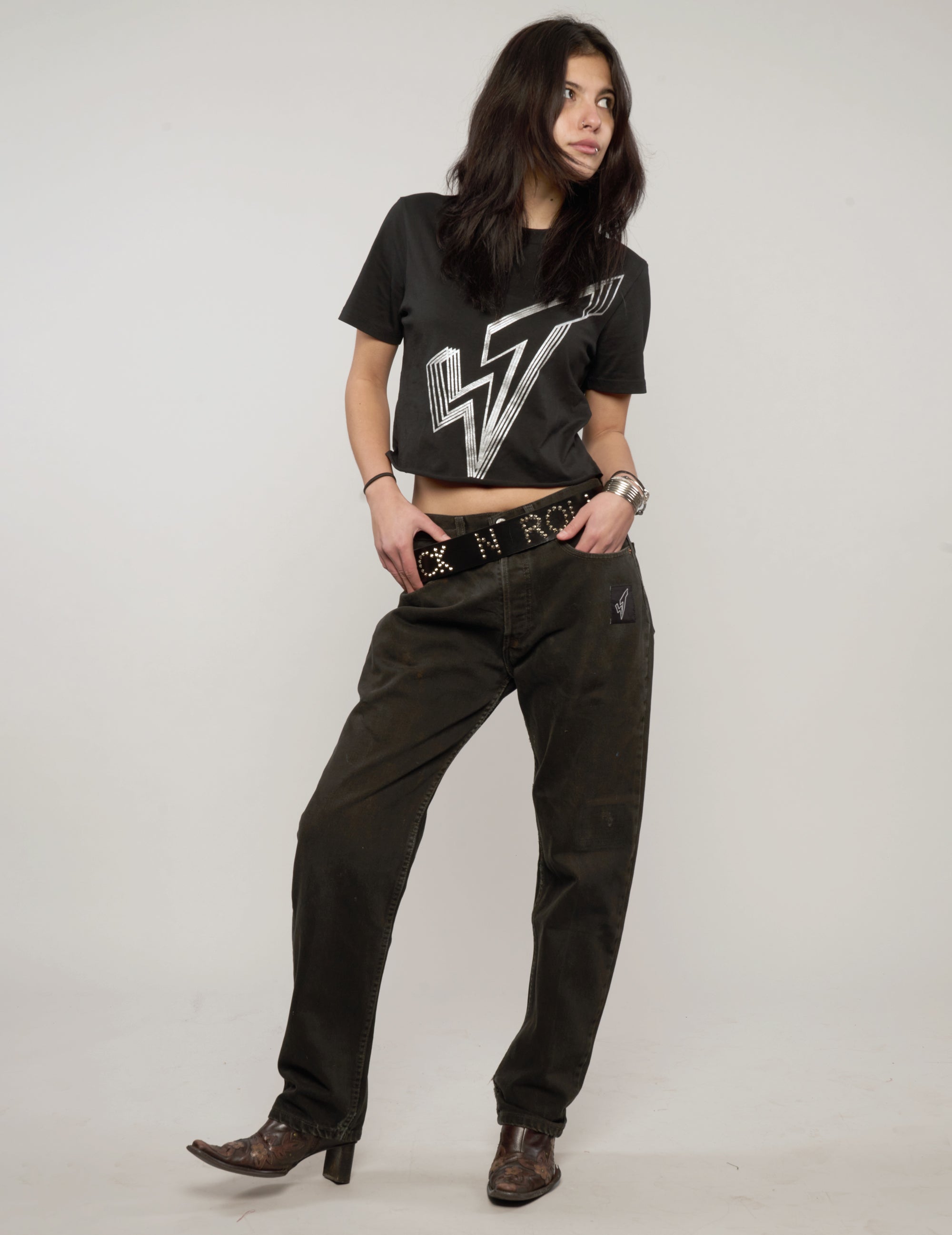 Laser Printed ST Jeans