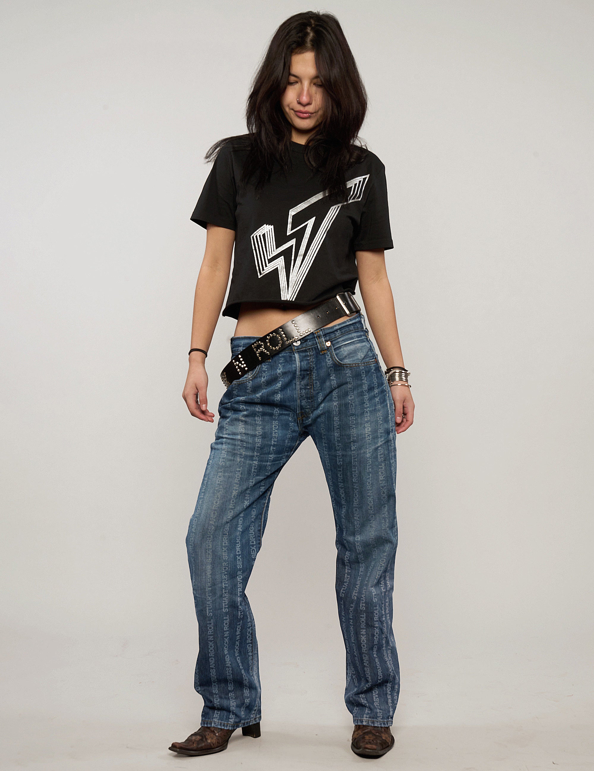 S'x D'ugs and Rock N Roll Jeans - Dark Denim