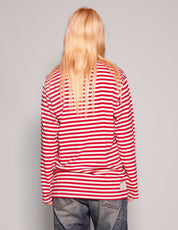 Vintage Naval T-Shirt in Red Stripe