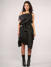 The Pirate Dress – Black Taffeta