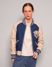 IMMORTAL Varsity Bomber Jacket - Blue