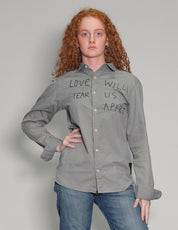 'Love Will Tear Us Apart' Grey Shirt