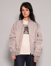 MA-1 Light Weight Bomber Jacket in Grey