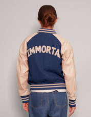 IMMORTAL Varsity Bomber Jacket - Blue