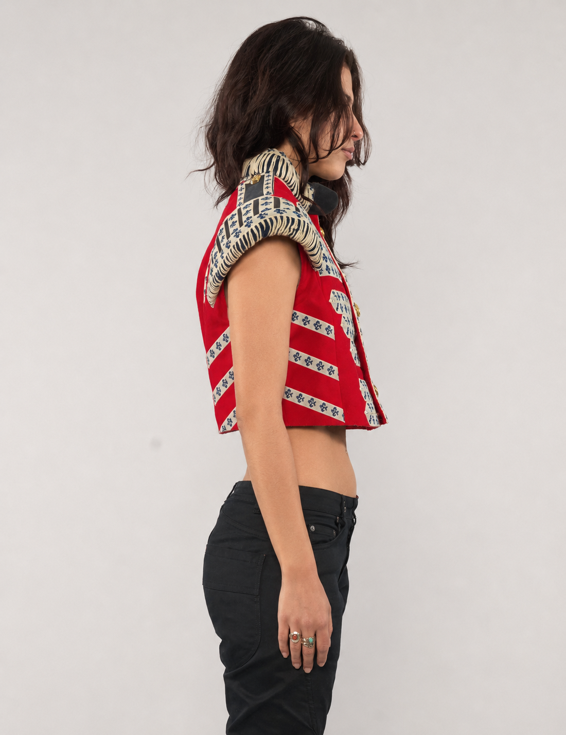 Cropped Scots Guards Drummers Band Tunic