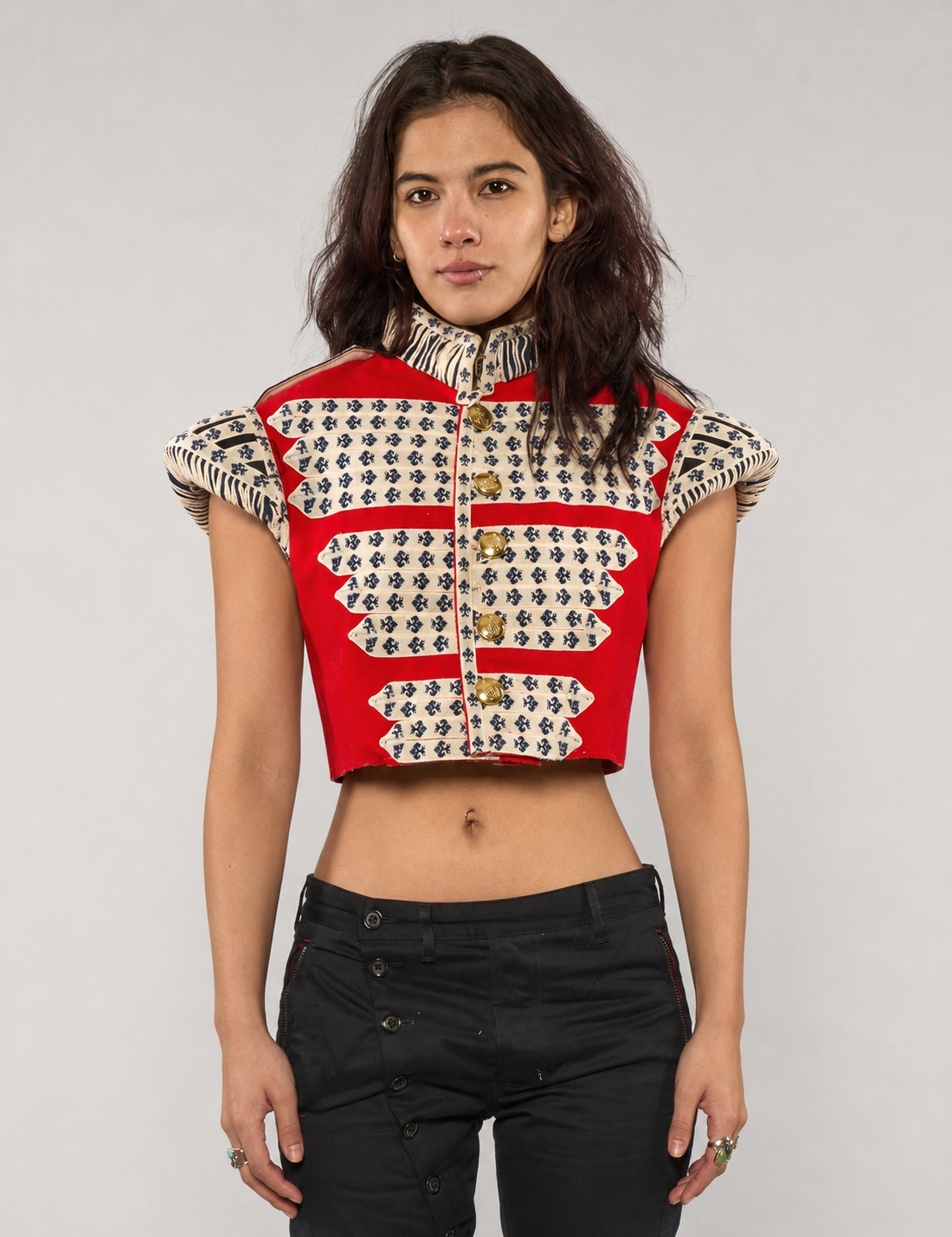 Cropped Scots Guards Drummers Band Tunic