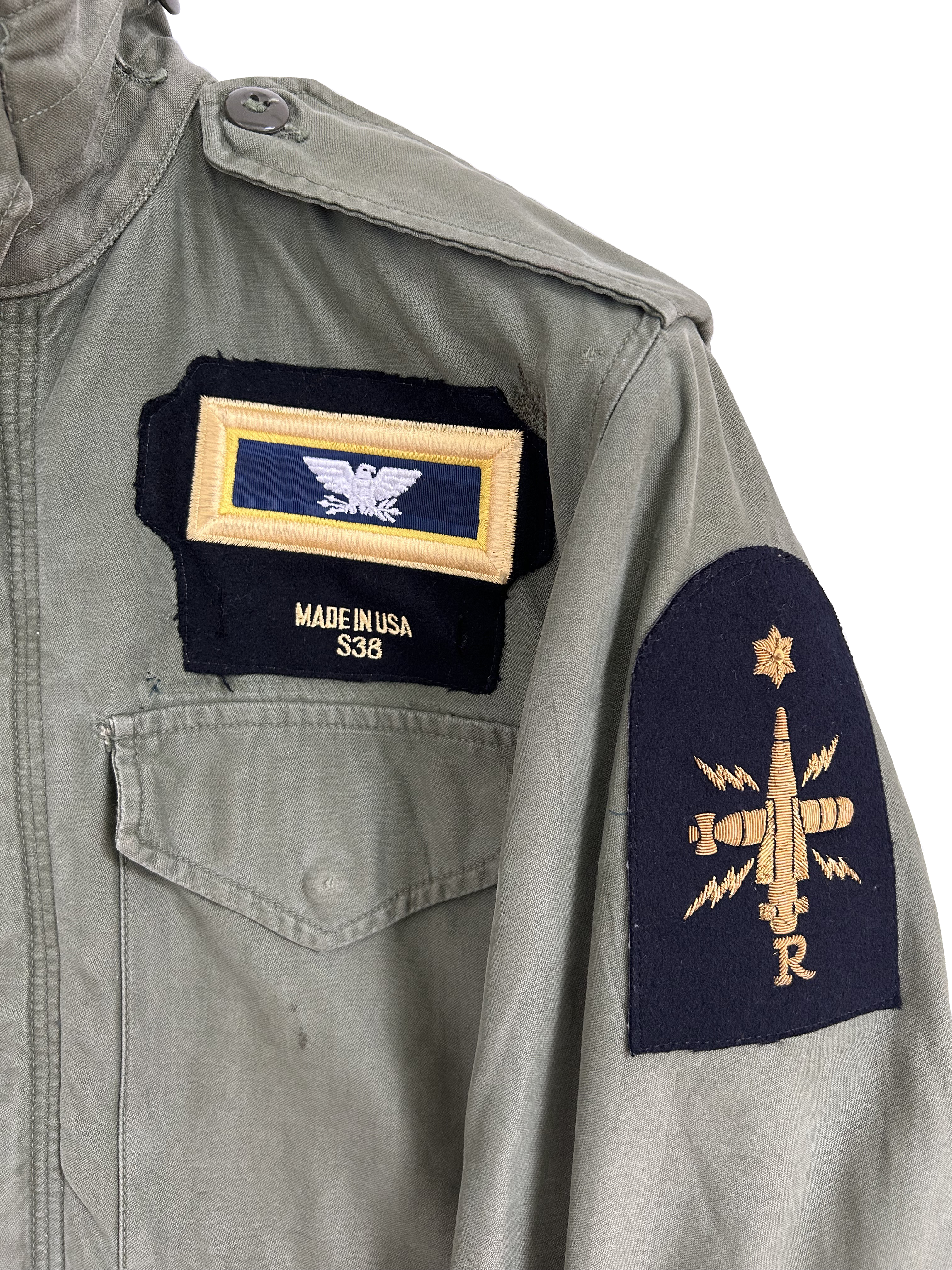 Mens Vintage Hell on Wheels Field Jacket in Khaki – Stuart Mens Vintage Hell on Wheels Field Jacket in Khaki – Stuart
