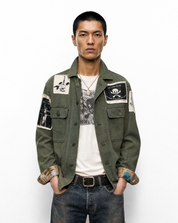 Men's 'Saint' Patched Field Shirt
