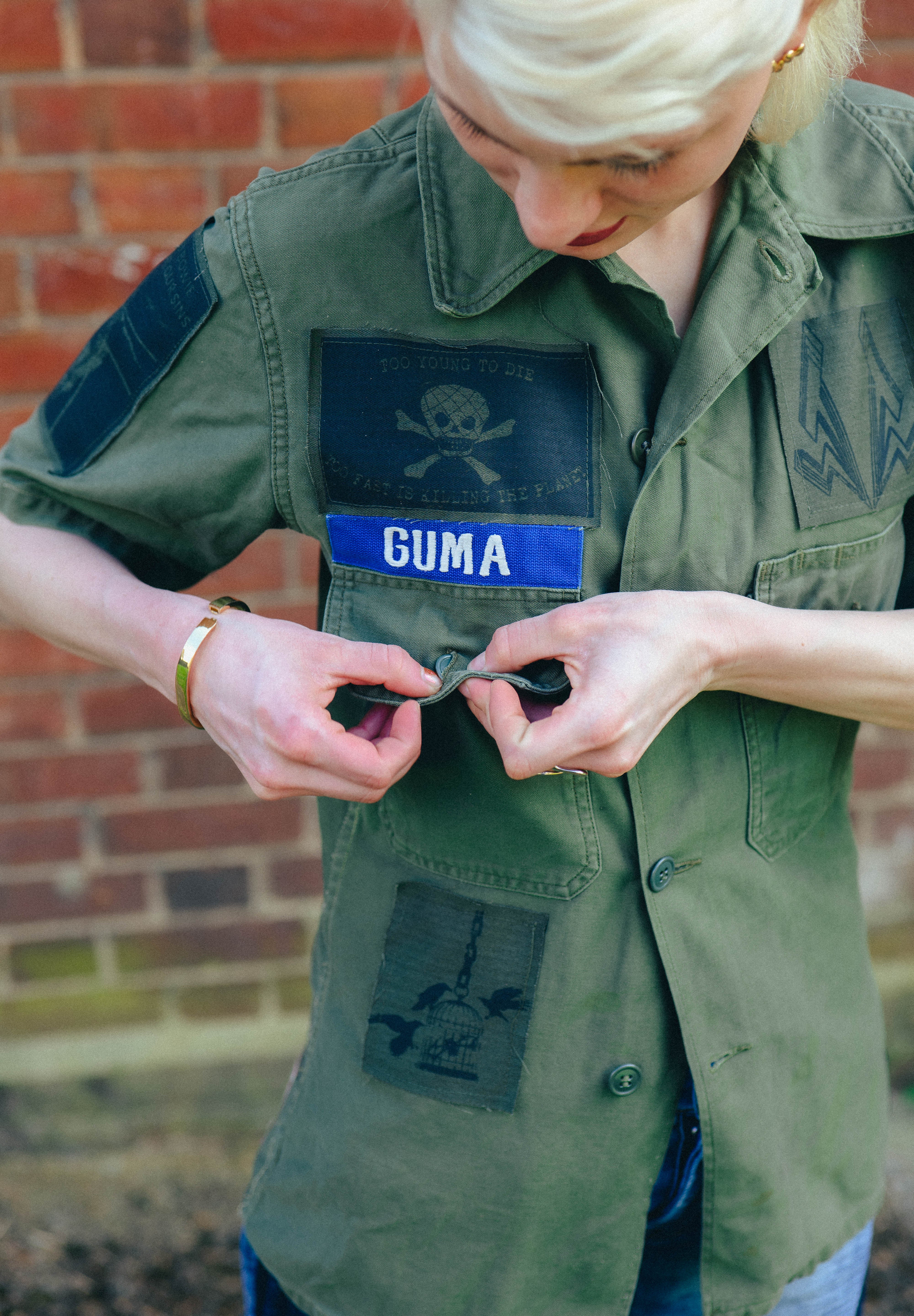 Guma Patched Field Shirt