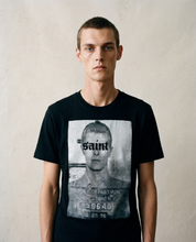 'Saint' T-Shirt in Black - Premium Recycled Cotton